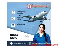 Get Panchmukhi Air Ambulance Services in Delhi with Advanced Medical Assistance