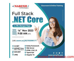 Full stack .NET Core training in Ameerpet - Hyderabad