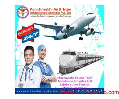 Shifting patients via Panchmukhi Train Ambulance in Guwahati