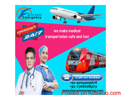 Falcon Emergency Train Ambulance in Bangalore is Shifting Patients with Safety