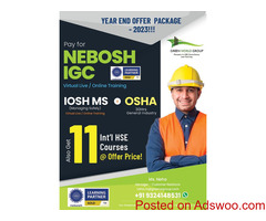 Earn your NEBOSH IGC certification!
