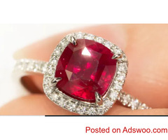 Elegant and Dainty Ruby Rings at Gemstone Western Australia