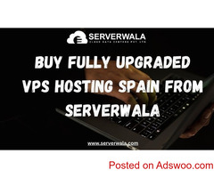 Buy Fully Upgraded VPS Hosting Spain From Serverwala