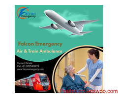 Falcon Train Ambulance in Patna Follows Safety Rules while Transferring Patients