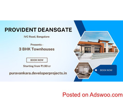 Provident Deansgate Apartments In Bangalore