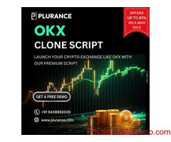 Avail Plurance's x-mas offers up to 21% on OKX clone script