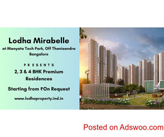 Lodha Mirabelle At Manyata Tech Park Bangalore