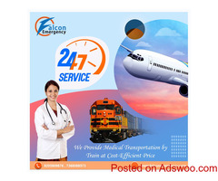 Book Efficient Falcon Emergency Train Ambulance in Patna at Low Cost