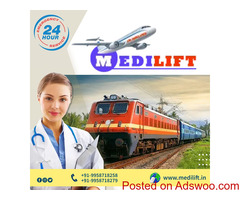 Medilift Train Ambulance in Patna is Offering Medical Transportation with Advanced Facilities