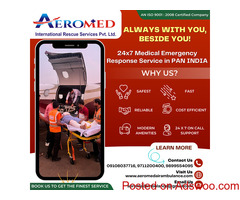 Aeromed Air Ambulance Service in Bangalore: One Call, Worry-Free Patient Transfer Across India!