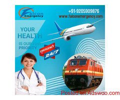 Falcon Train Ambulance in Patna is Responsible for Your Comfort and Safety