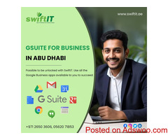 G suite for Business in Abu Dhabi / SwiftIT.ae
