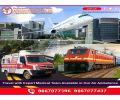 The medical advantages for patient care in Train Ambulance in Delhi - Panchmukhi