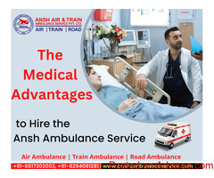 Book Best eICU Air Ambulance in Patna with Best Medical Team-Ansh Air Ambulance