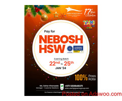 Elevate your career with Nebosh HSW in Dubai!