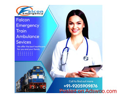 Amidst Medical Complications, Falcon Train Ambulance in Kolkata Provided the Best Service
