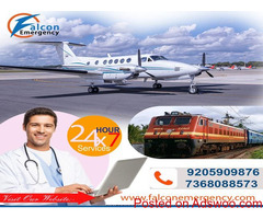 Falcon Train Ambulance in Patna is a Trusted Ambulance Provider in Times of Emergency