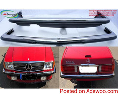 Mercedes-Benz R107 (W107, C107) Set of Euro Bumpers new