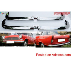 Borgward Arabella (1959-1961) bumpers by stainless steel