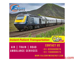 In Medical Trauma, Falcon Train Ambulance in Ranchi is the Best Option for Shifting Patients