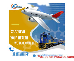 Get Out of Hospital Treatment with Falcon Train Ambulance in Kolkata