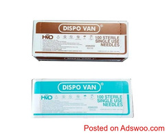 Buy Dispovan Hypodermic Needle 26G x 1.5 inch - Surginatal