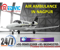 Take the Advantage of Hi-tech Service by Medivic Air Ambulance from Nagpur