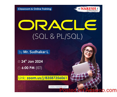 Free Demo On Oracle [SQL & PL/SQL] in Ameerpet - Naresh IT