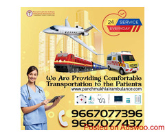 Get World-Class Panchmukhi Air Ambulance Services in Gorakhpur for Proper Treatment
