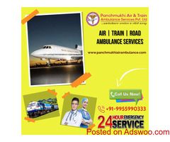 Panchmukhi Train Ambulance in Delhi - Critical care nurses and paramedics available