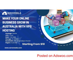 Make Your Online Business Grow in Australia with VPS Hosting
