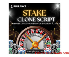 Create your crypto casino gaming platform with stake clone script