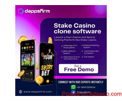 Stake Clone Script for Own Rapid casino Deployment! - Dappsfirm
