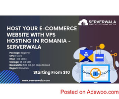 Host Your E-commerce Website With VPS Hosting in Romania