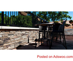 Real Stone Awaits: Affordable Faux Siding!