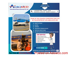 Are You Eager To Go By Aeromed Air Ambulance Service In Kolkata? We Are Ready For You