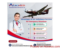 The Successful Journey by Aeromed Air Ambulance Service in India - Our Staff Always Present