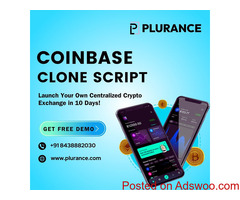 Plurance's coinbase clone script - To launch your centralized exchange