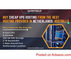 Buy Cheap VPS Hosting From the Best Hosting Provider in Netherlands: Hostbillo