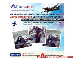 Aeromed Air Ambulance Service In Patna - Outstanding Service For Evacuation