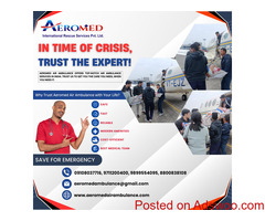 Aeromed Air Ambulance Service In Chennai - The Journey Is Comfortable With All Medical Check-Ups