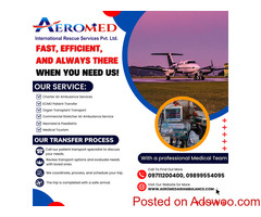 Aeromed Air Ambulance Service in India - An Excellent Way to Shift Patients