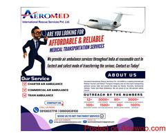 Aeromed Air Ambulance Service In Mumbai - Transport The Sufferer With Outstanding Features