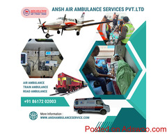 Ansh Air Ambulance Service in Ranchi - The Essential Tools And Expert Team Present