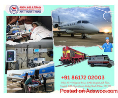 Ansh Train Ambulance in Ranchi - All Entire Service Is Updated