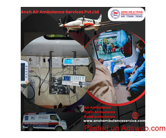 Ansh Air Ambulance Service in Kolkata - Frequently Move With All Medical Facilities