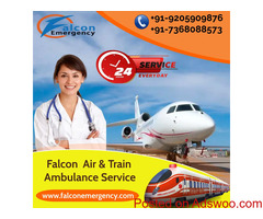 Falcon Train Ambulance in Ranchi is Presenting Comfortable and non-risky Medical Transfer