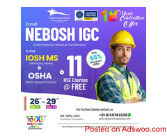 Nebosh Online Course Training Institute in Punjab