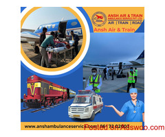 Book Ansh Train Ambulance in Ranchi at a Very Affordable Price