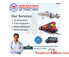 Ansh Air Ambulance Service in Ranchi: Swift and Safe Transfer of Patients